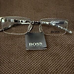 Hugo Boss Men's Glasses in Silver
